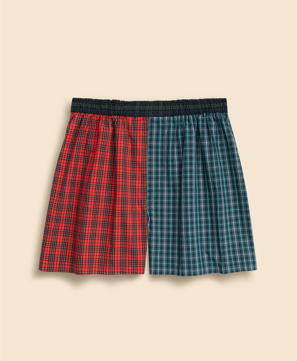 コットンブロードクロス　タータンチェック　ファン　ボクサーショーツ　Traditional Fit1