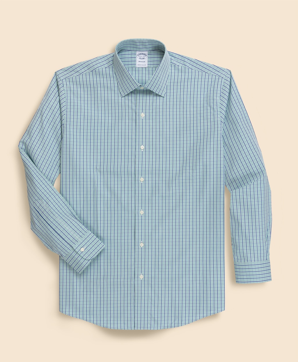 スーピマコットン　シーズナルパターン　フレンチプラケット　ドレスシャツ　Regular Fit2