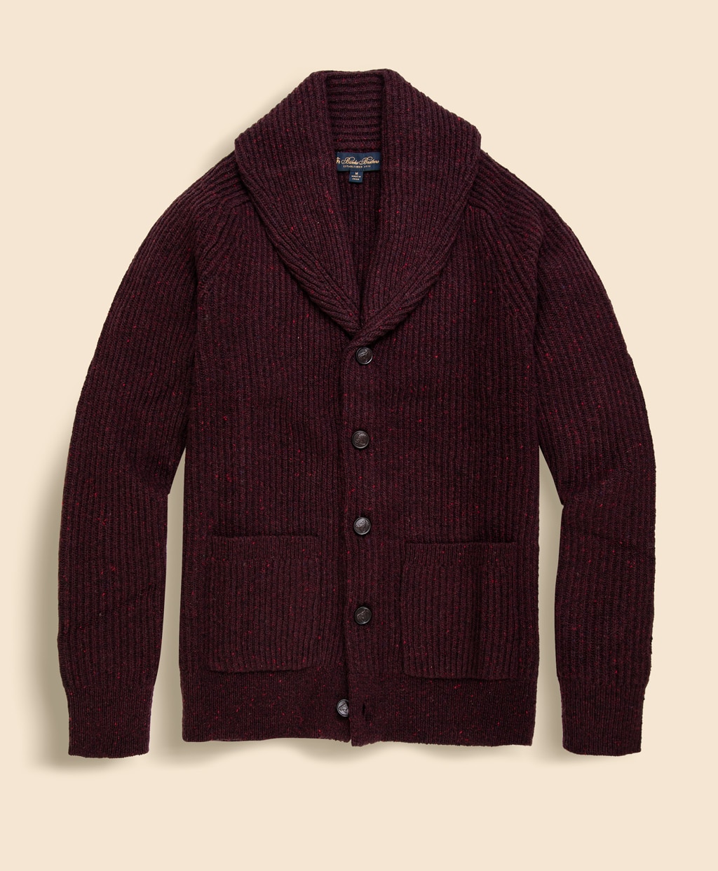 ドネガルウール ショールカラー カーディガン | Brooks Brothers Japan