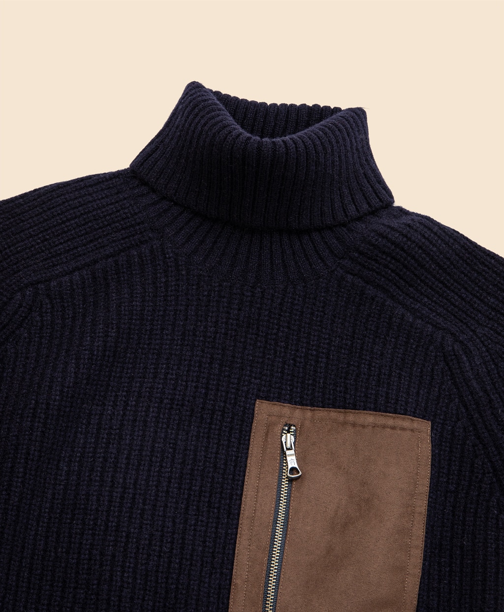 ウール イングリッシュリブ タートルネックセーター | Brooks Brothers
