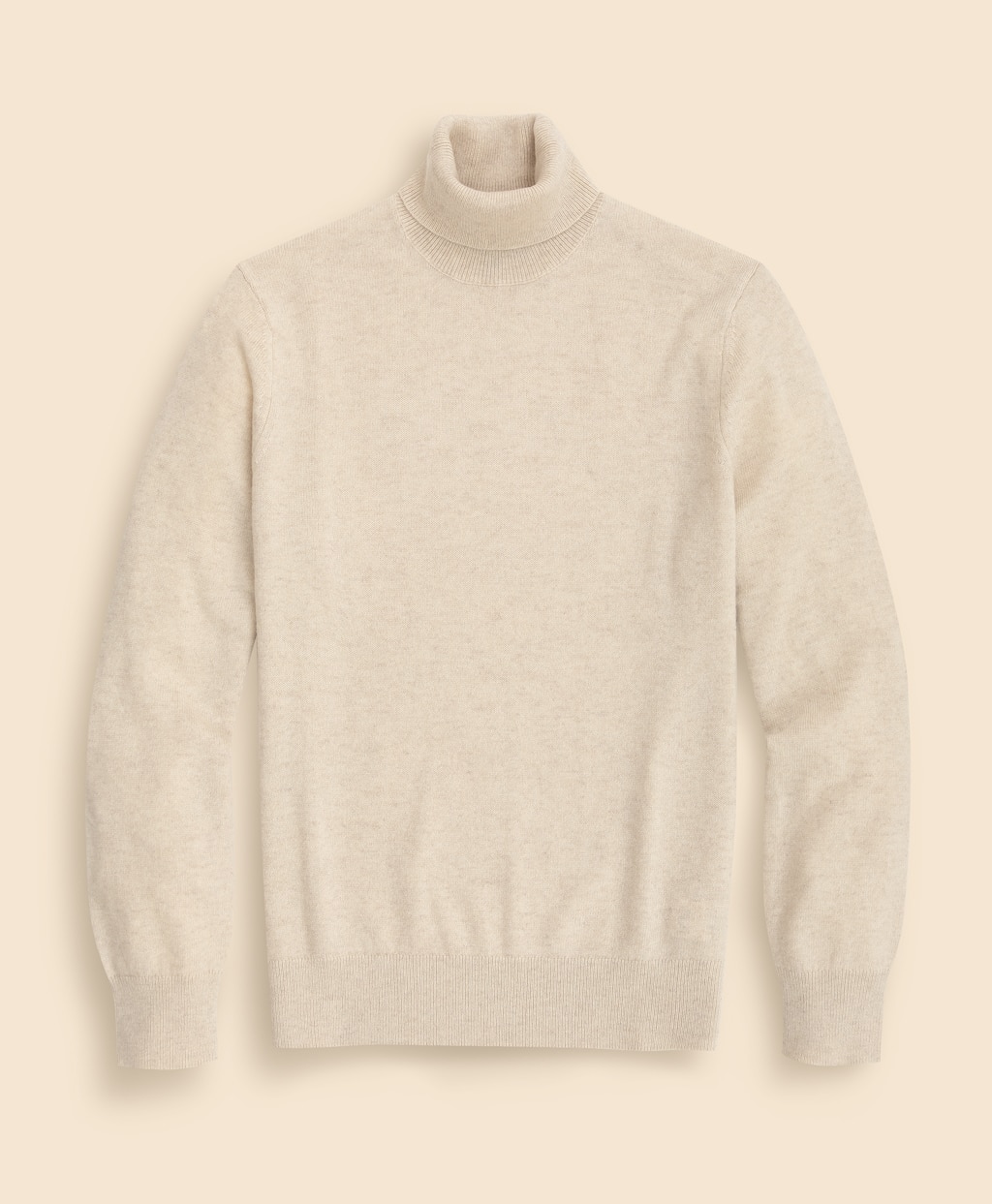 ブルックスブラザーズ タートルネックニット カシミヤ100% ベージュ L カシミヤ タートルネックセーター | Brooks Brothers Japan