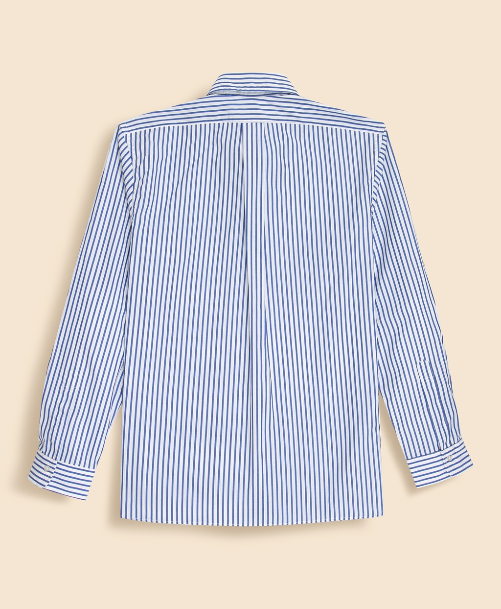 【BD125周年プリント対象メンズドレスシャツ】 スーピマコットン ボールドストライプ ドレスシャツ Regular Fit Made in USA4