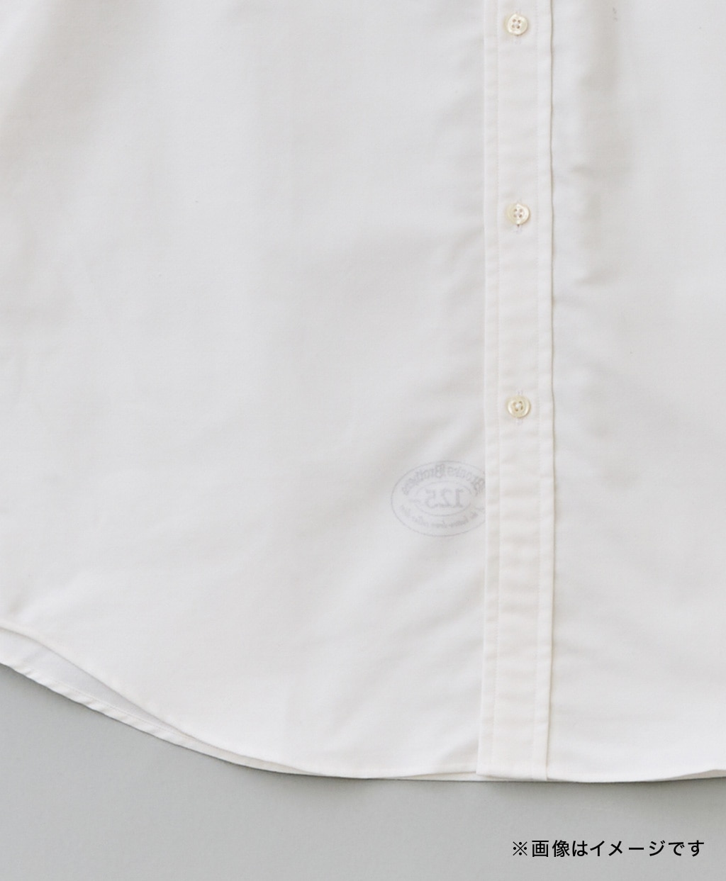 【BD125周年プリント対象GFロゴ入りメンズシャツ】 ノンアイロン ストレッチオックスフォード GFロゴ スポーツシャツ Regular Fit9