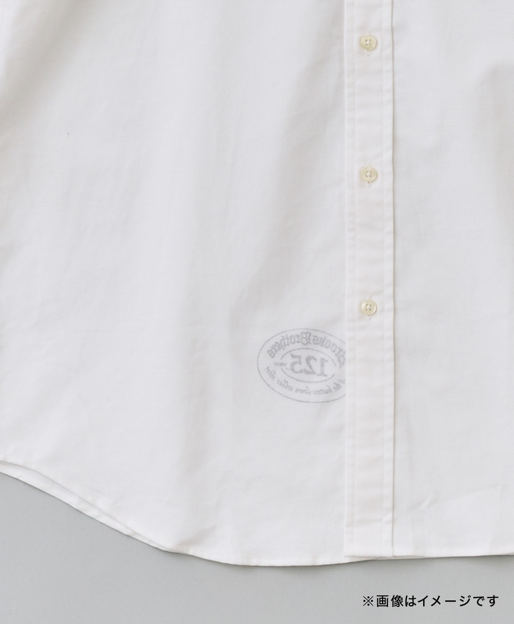 【BD125周年プリント対象メンズドレスシャツ】 スーピマコットン オックスフォード ドレスシャツ Regular Fit11