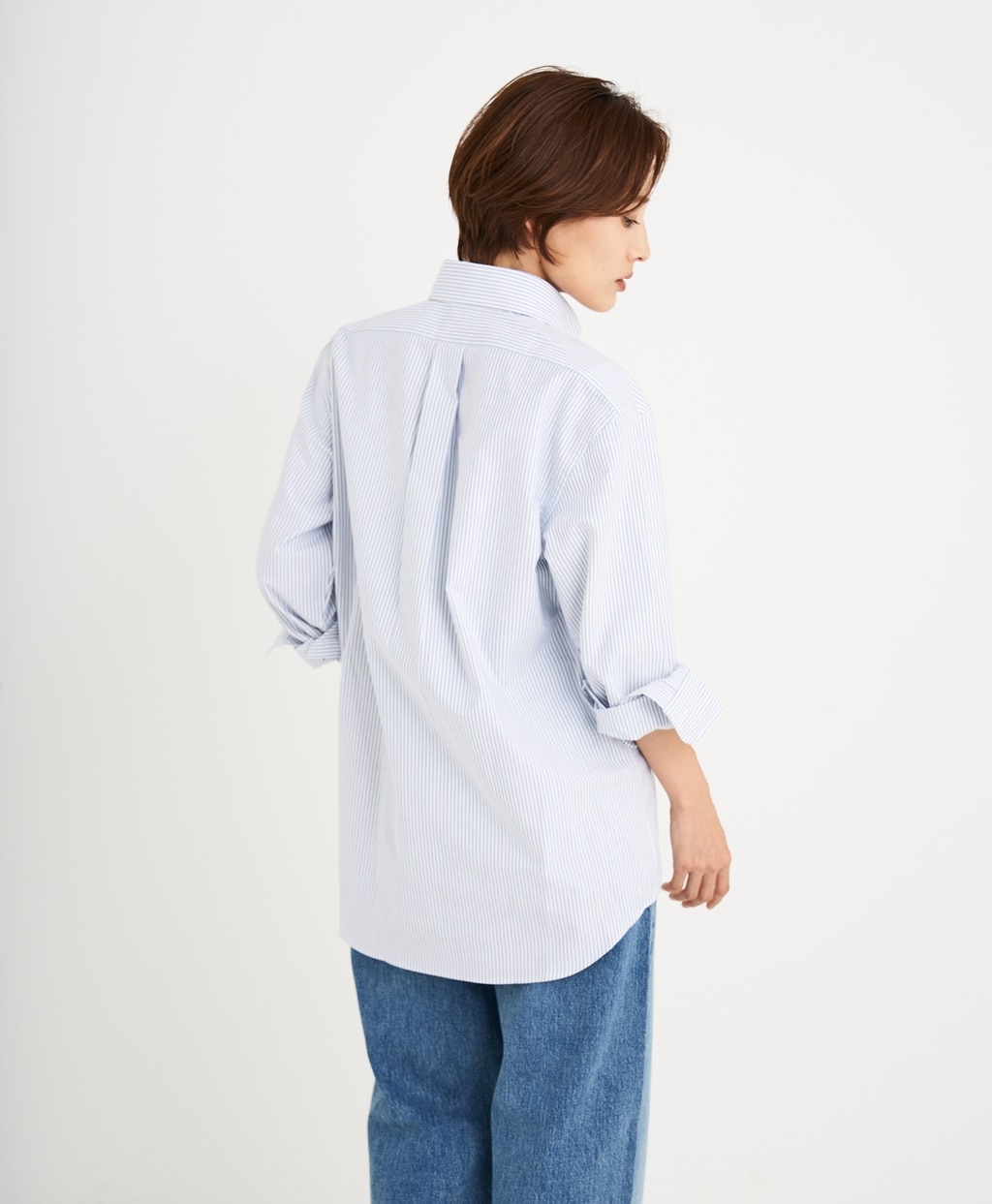 【BD125周年プリント対象メンズドレスシャツ】 スーピマコットン オックスフォード ドレスシャツ Regular Fit16