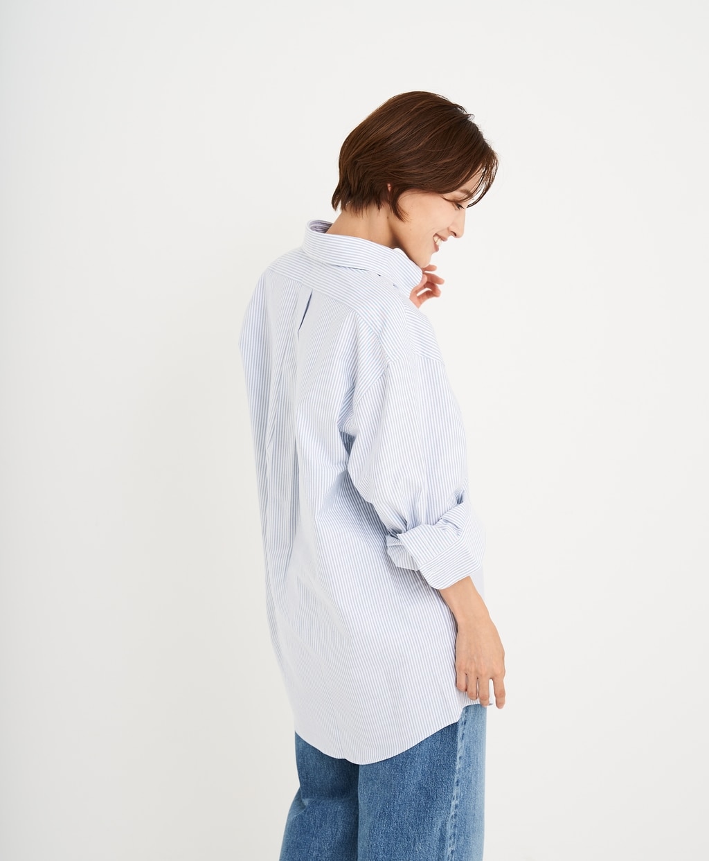 【BD125周年プリント対象メンズドレスシャツ】 スーピマコットン オックスフォード ドレスシャツ Regular Fit27