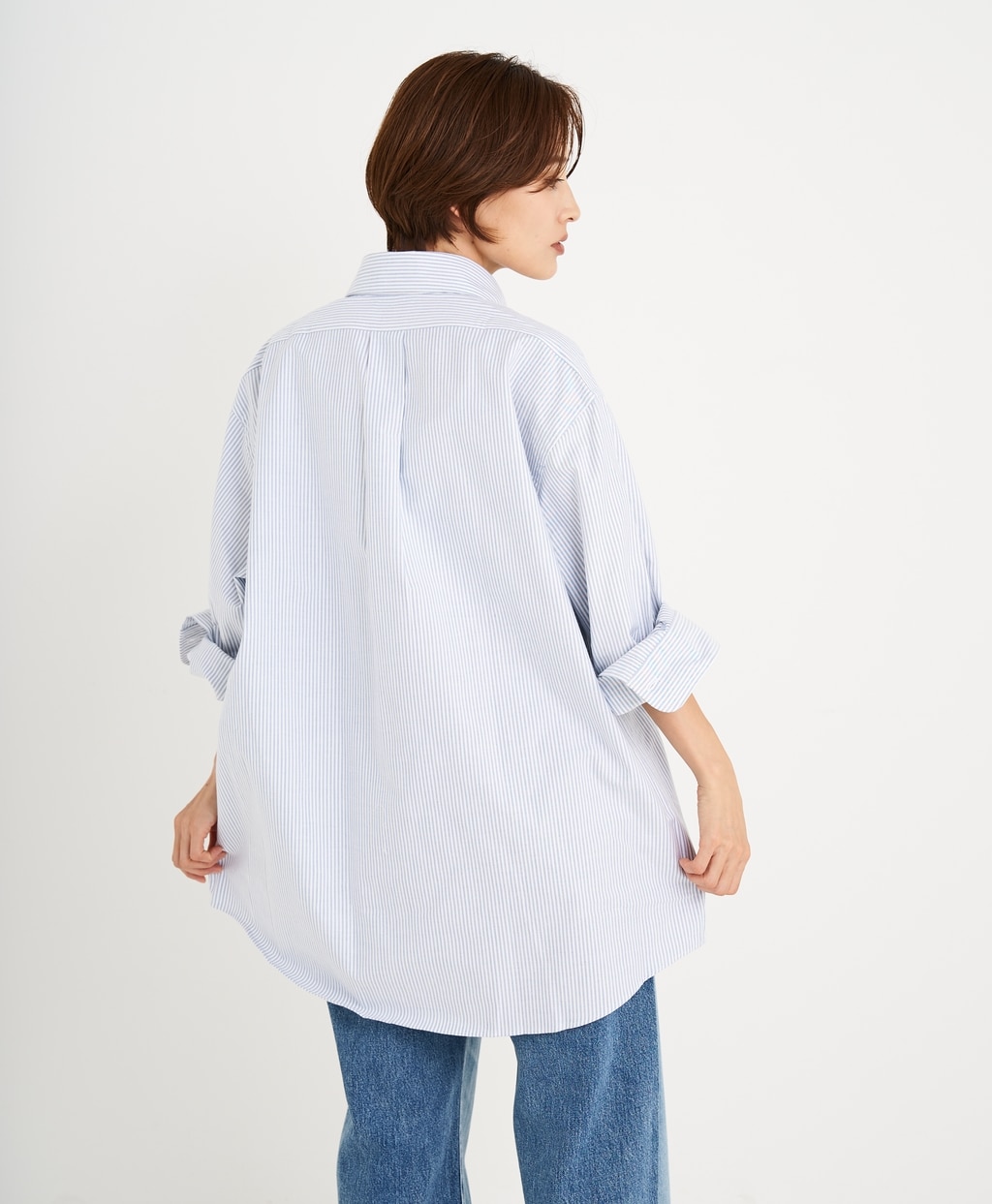 【BD125周年プリント対象メンズドレスシャツ】 スーピマコットン オックスフォード ドレスシャツ Regular Fit29