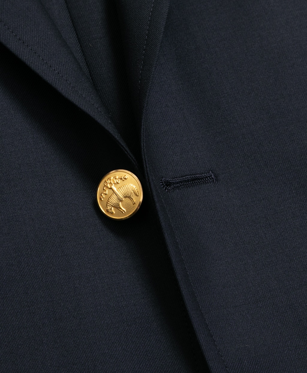 ミラクルクリンプウール　段返り３釦　ブレザー　Slim4