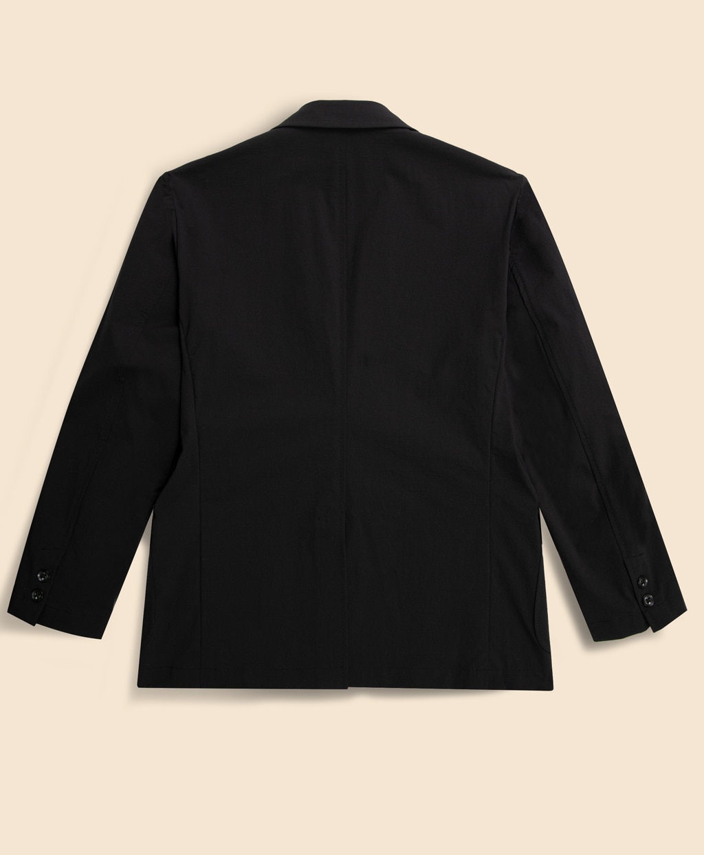 ナイロン／ポリウレタン　ウォッシャブル　段返り３釦サックジャケット　Classic2