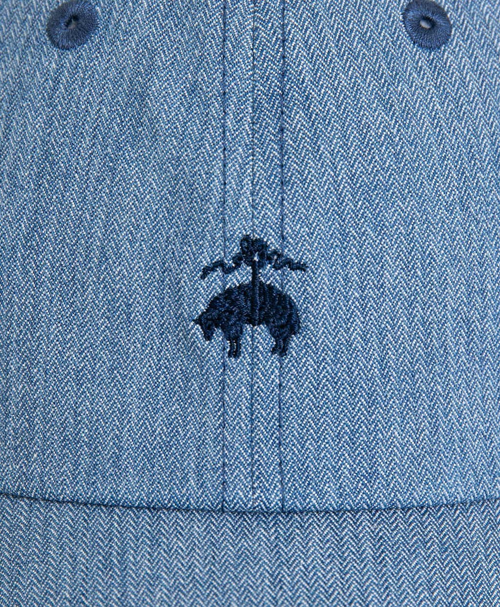 Brooks Brothers×NEAT コットン ヘリンボーンデニム GFロゴ