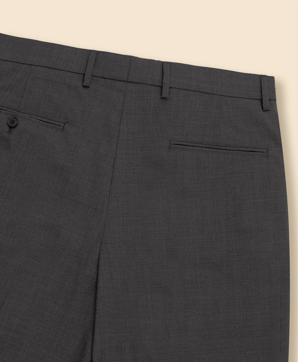 ポリエステル／ウール　プリーテッド　ウォッシャブル　トラウザーズ2