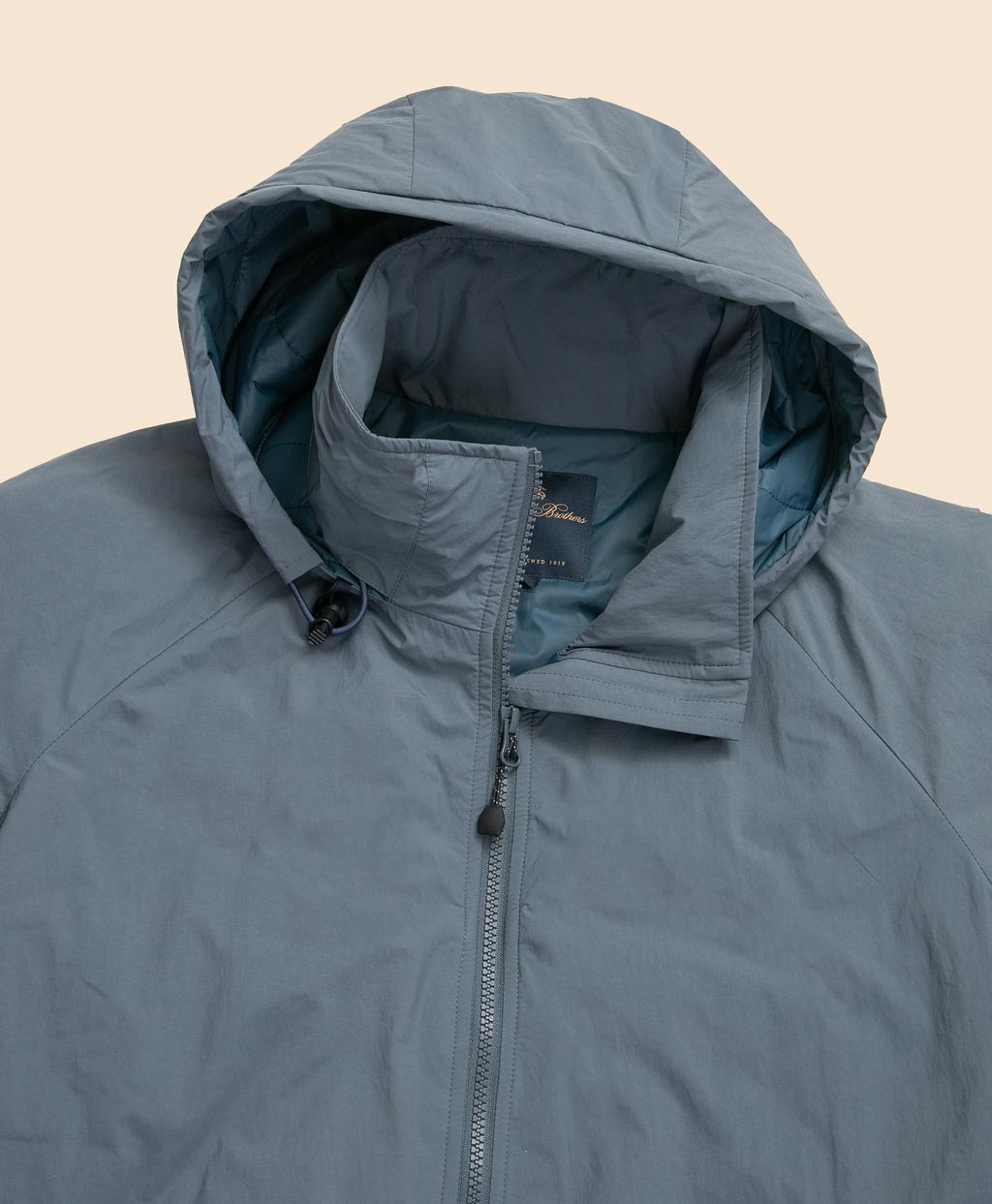 ナイロン フーデッド パッファージャケット5