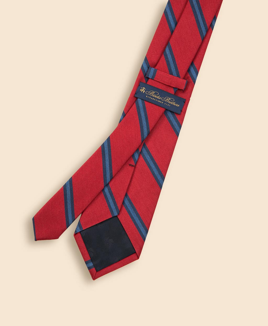 タッサーシルク／コットン　BB#2ストライプタイ2