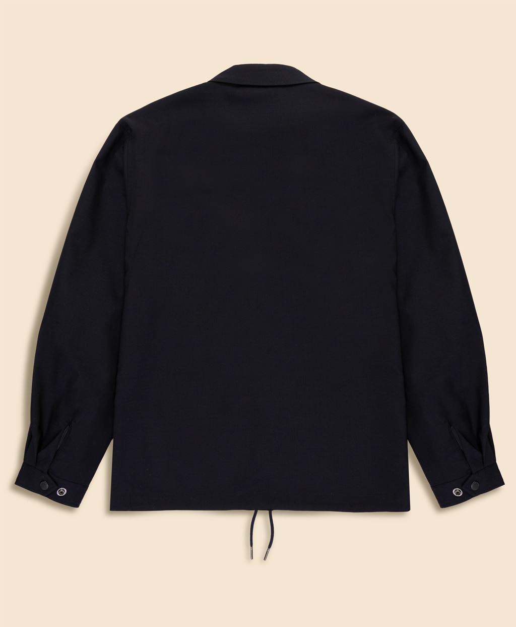 ウール／ポリエステル　コーチジャケット2