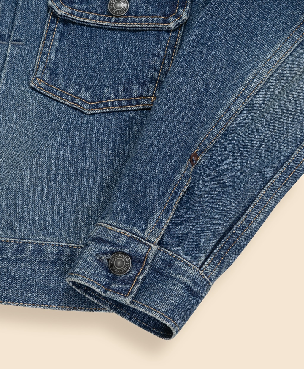 コットンデニム　ウォッシュド　トラッカージャケット3