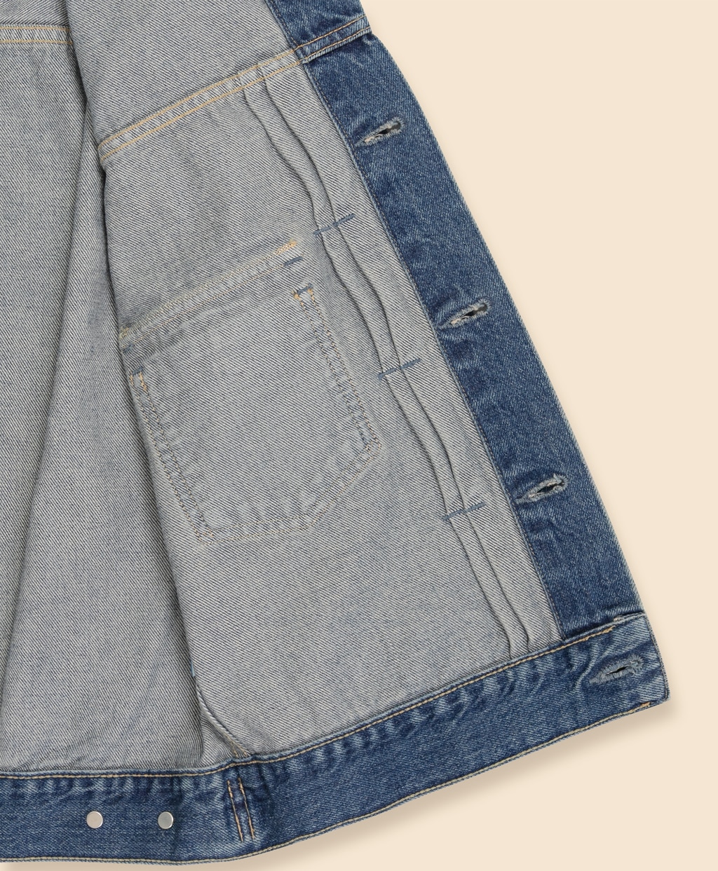 コットンデニム　ウォッシュド　トラッカージャケット6