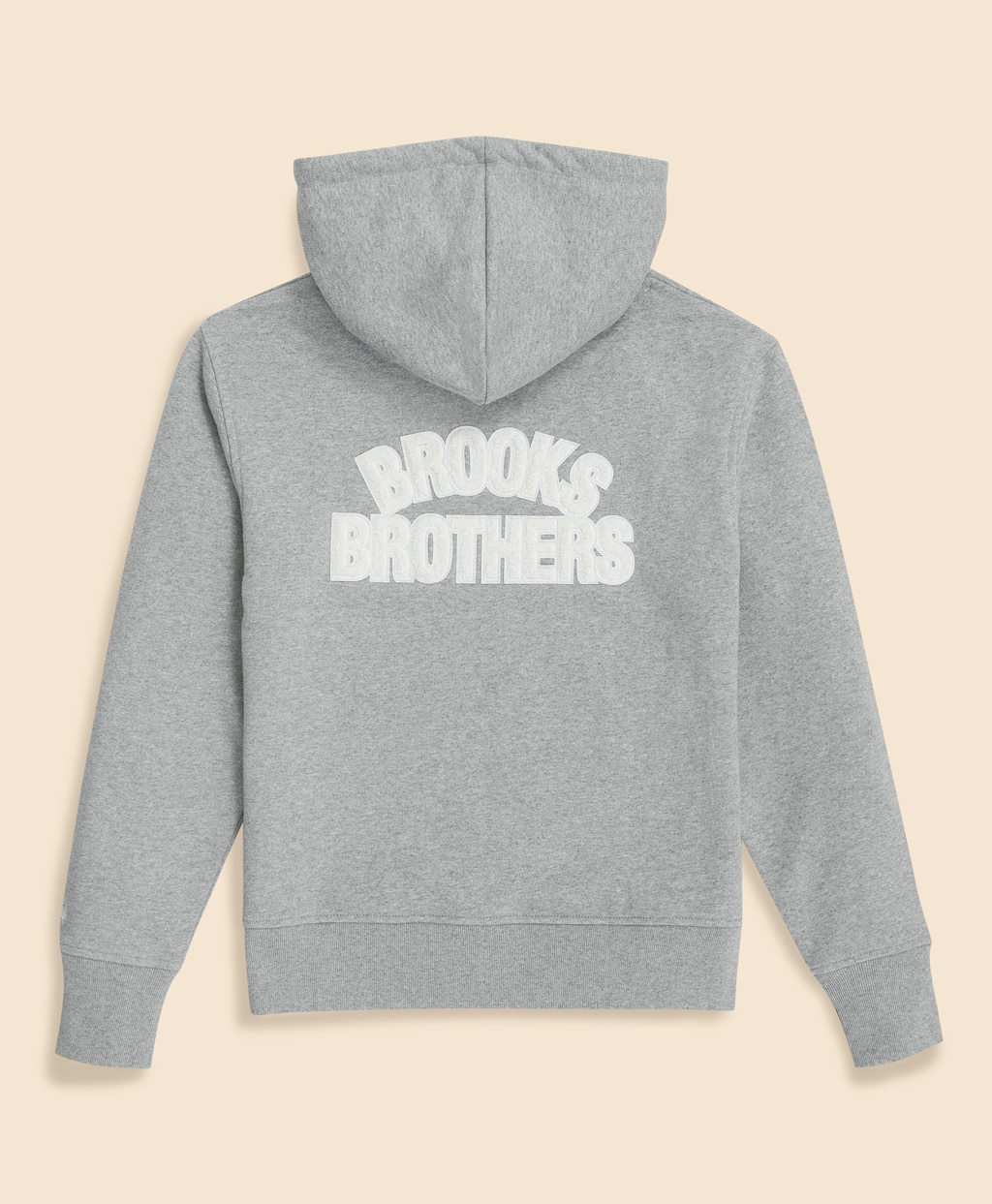 コットンフレンチテリー　BBロゴ　フルジップフーディー1