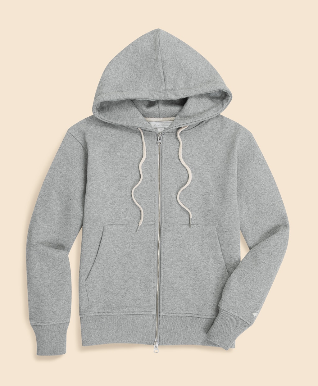 コットンフレンチテリー　BBロゴ　フルジップフーディー2