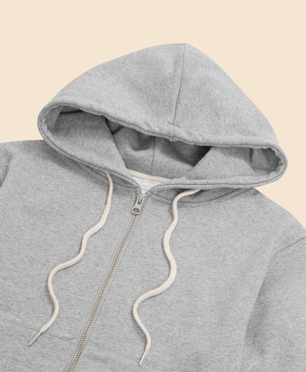 コットンフレンチテリー　BBロゴ　フルジップフーディー3