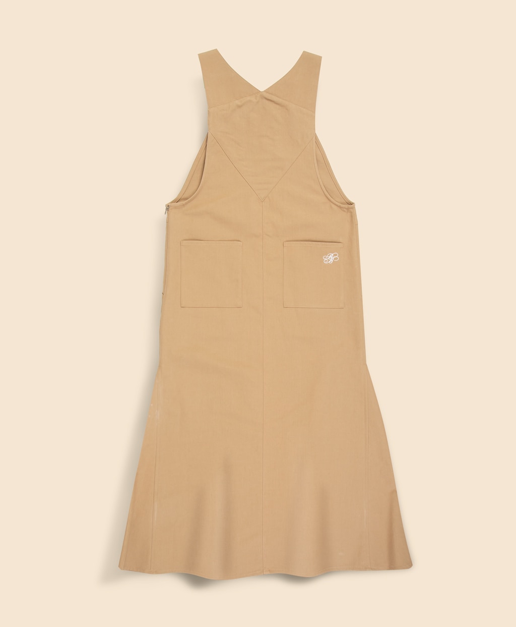 【Double B Collection】コットン　BBロゴ　ジャンパードレス2