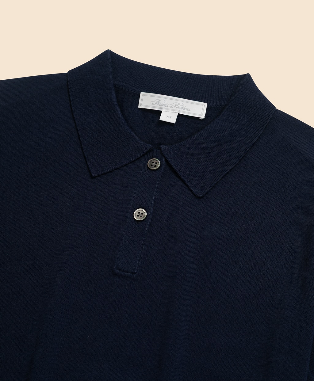 【Double B Collection】コットン　BBロゴ　ポロセーター2