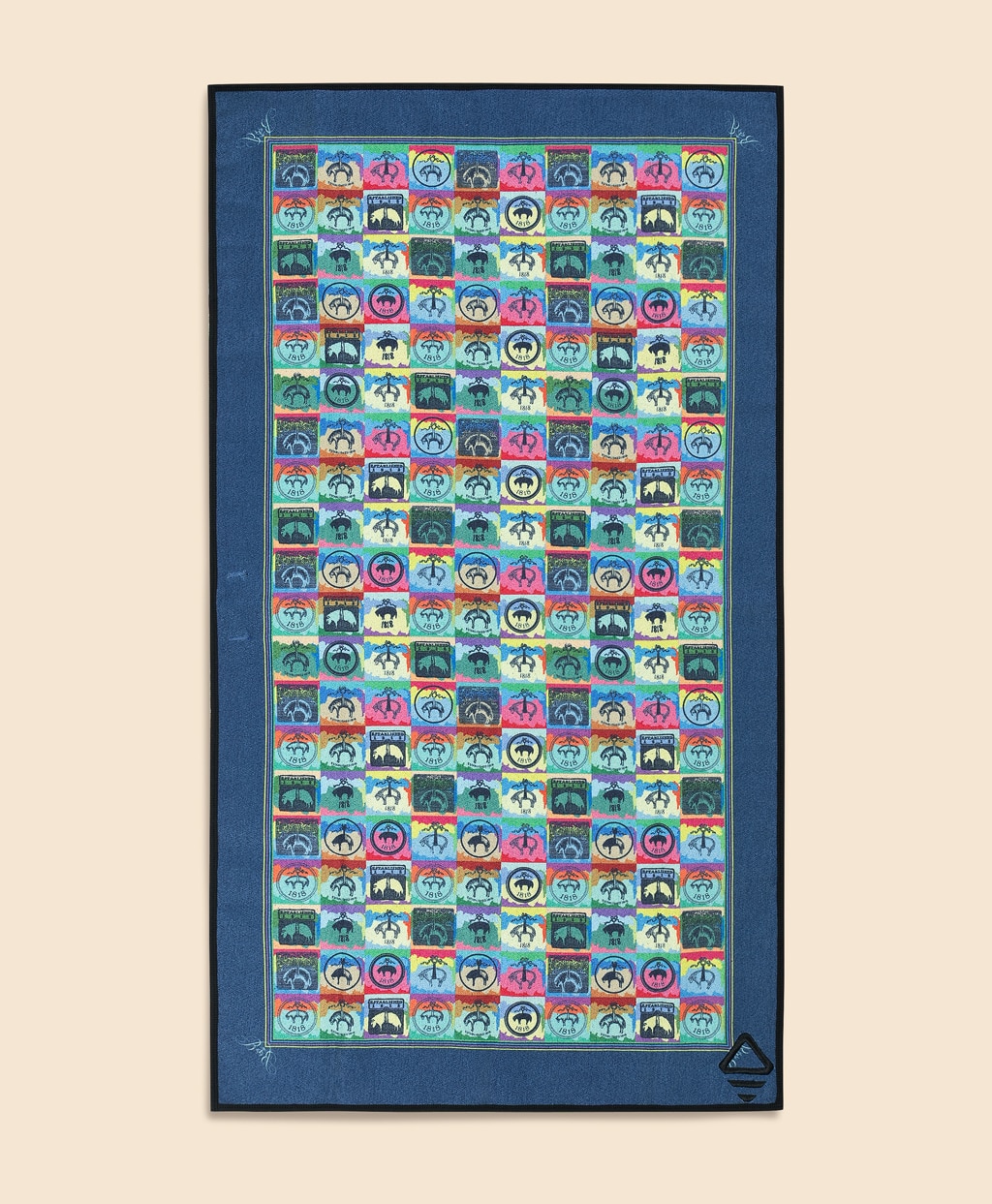 リサイクルポリエステル　プリントタオル1