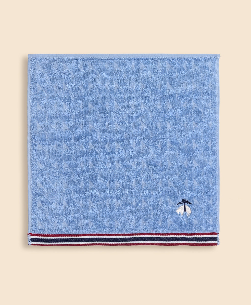 スーピマコットン　GFロゴ　ケーブル　ミニタオル1