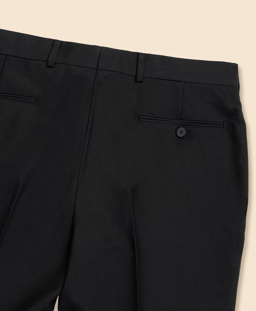 ウール　ソリッド　プレーンフロント　トラウザーズ　Classic2