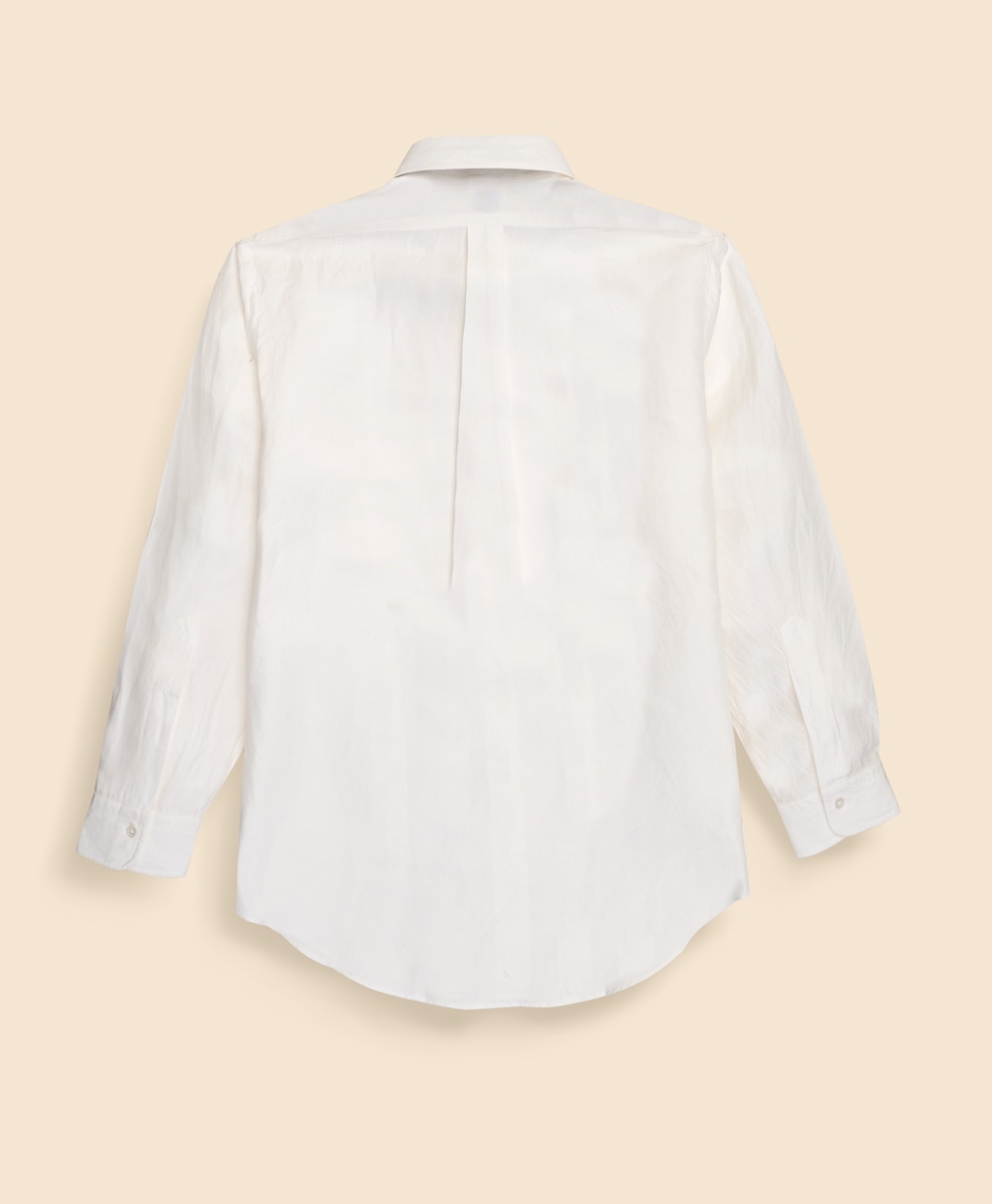 リネン／シルク　オックスフォード　６釦ドレスシャツ3