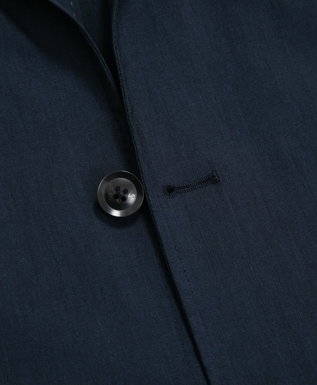 コットンブレンド　ウォッシャブル　段返り３釦アンコンジャケット　TOKYO model4