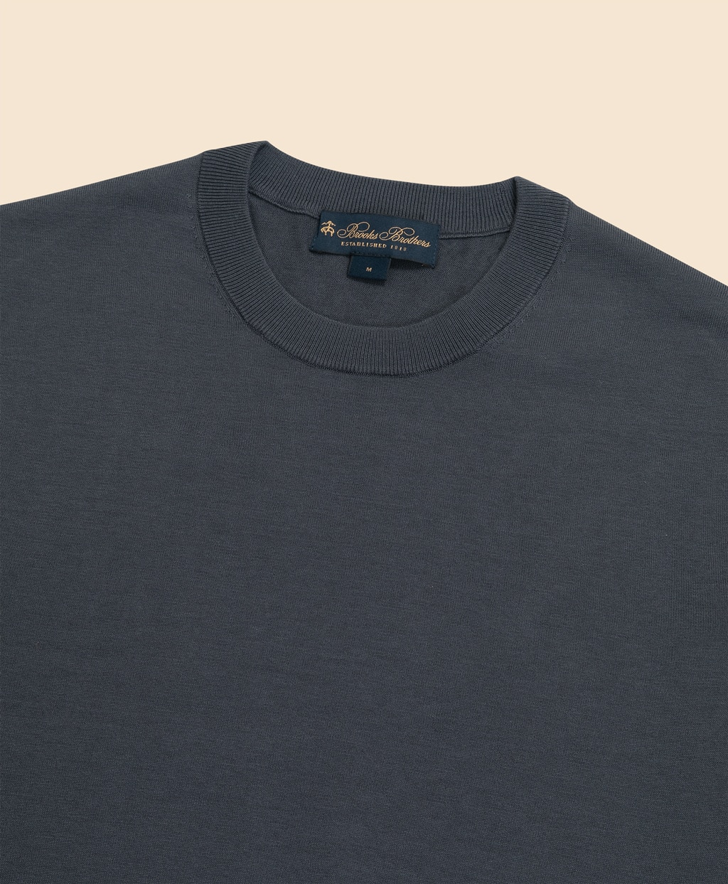 コットン／シルク　クルーネック　ショートスリーブセーター2