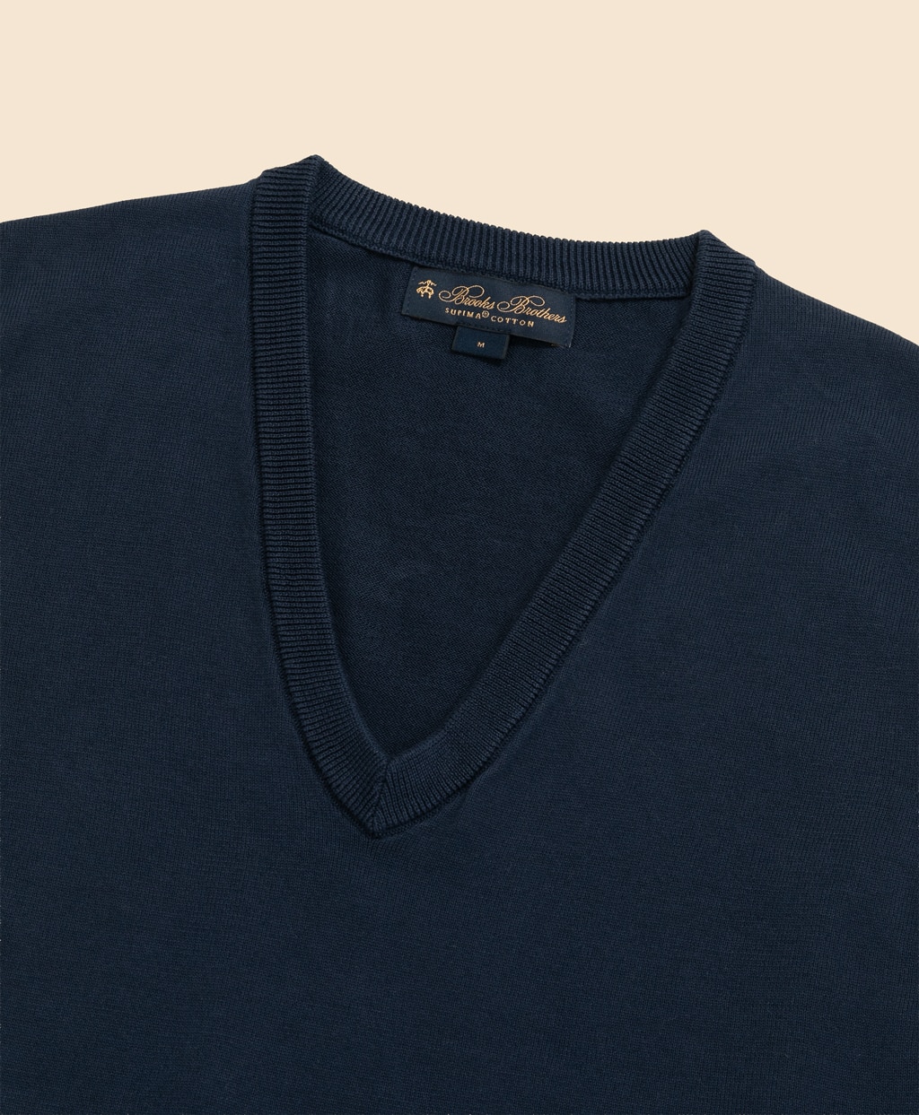 スーピマコットン　Ｖネックベスト2