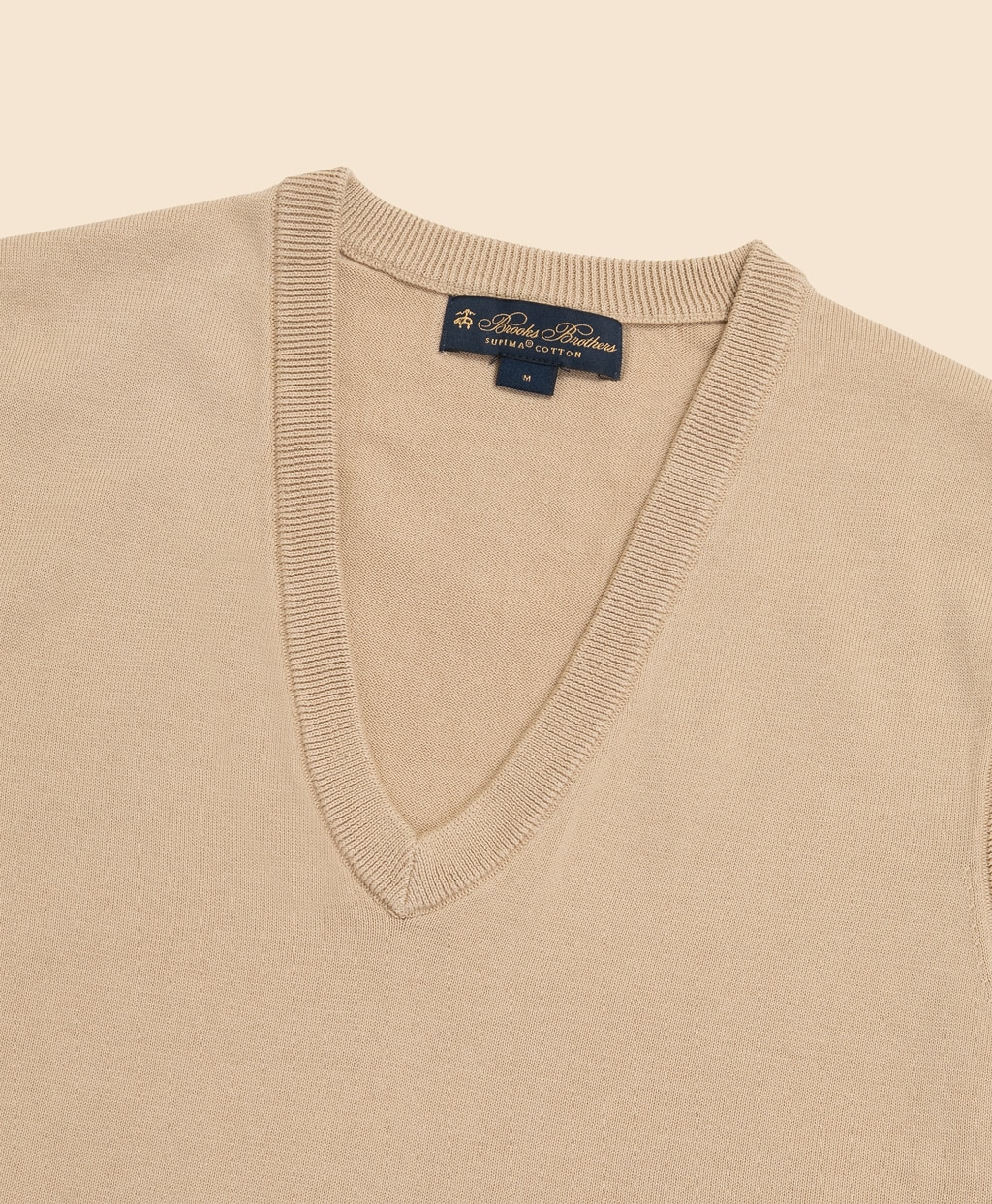 スーピマコットン　Ｖネックベスト2