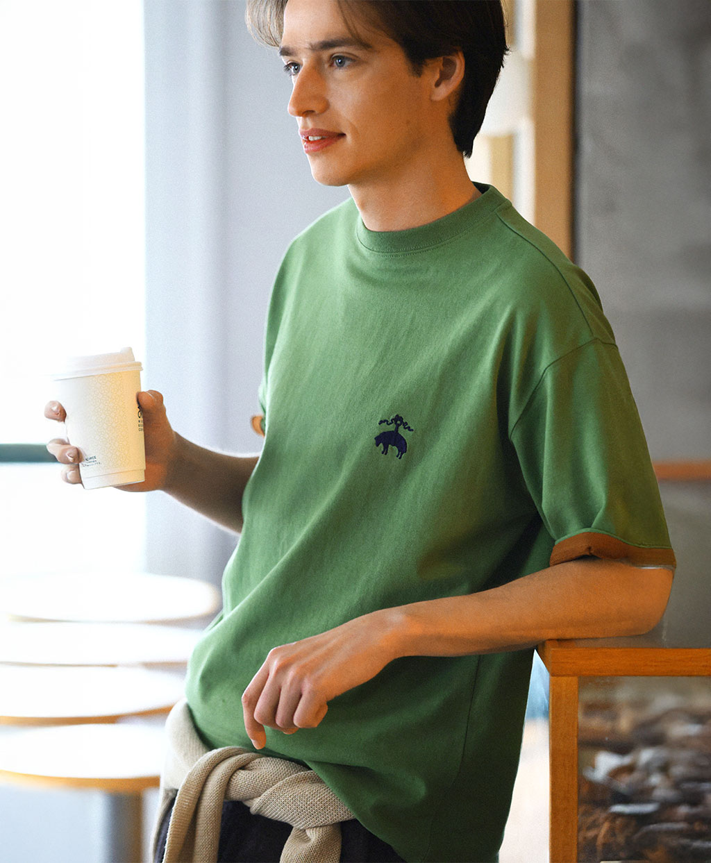 ◆オンラインストア限定◆USAコットンジャージー　ビッグGFロゴ　Tシャツ3