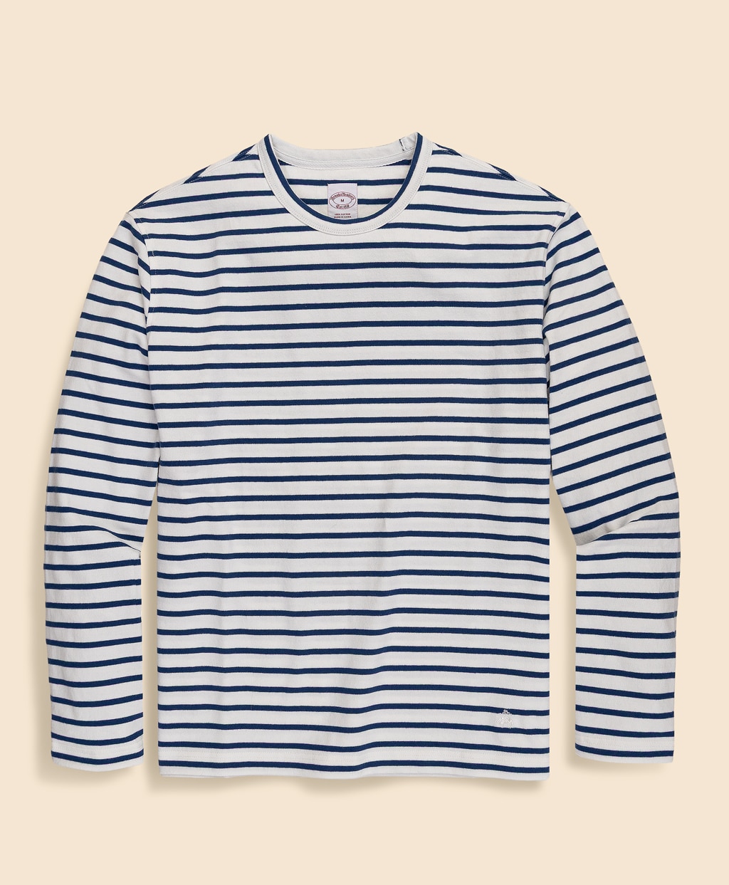 コットン　GFロゴ　マリナーストライプ　ロングスリーブTシャツ1