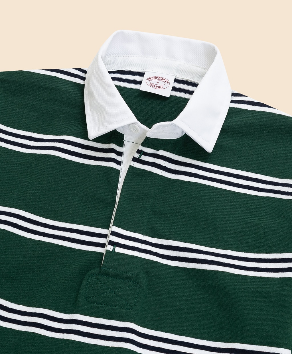 Brooks Brothers × BARBARIAN　コットン　ライトウェイト　ラグビーシャツ2