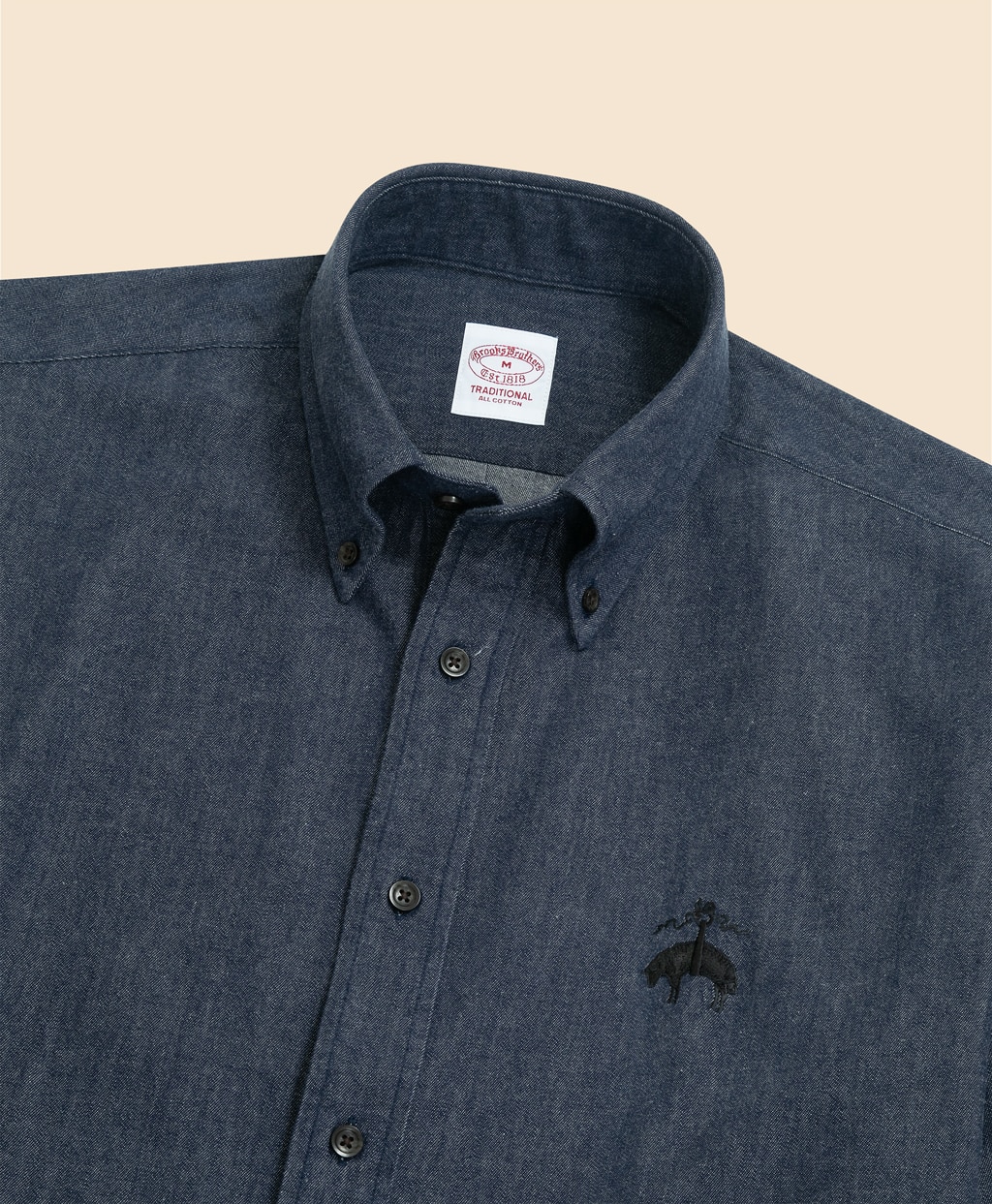 ◆オンラインストア限定◆ ビッグGFロゴ　デニムシャツ　Traditional Fit2