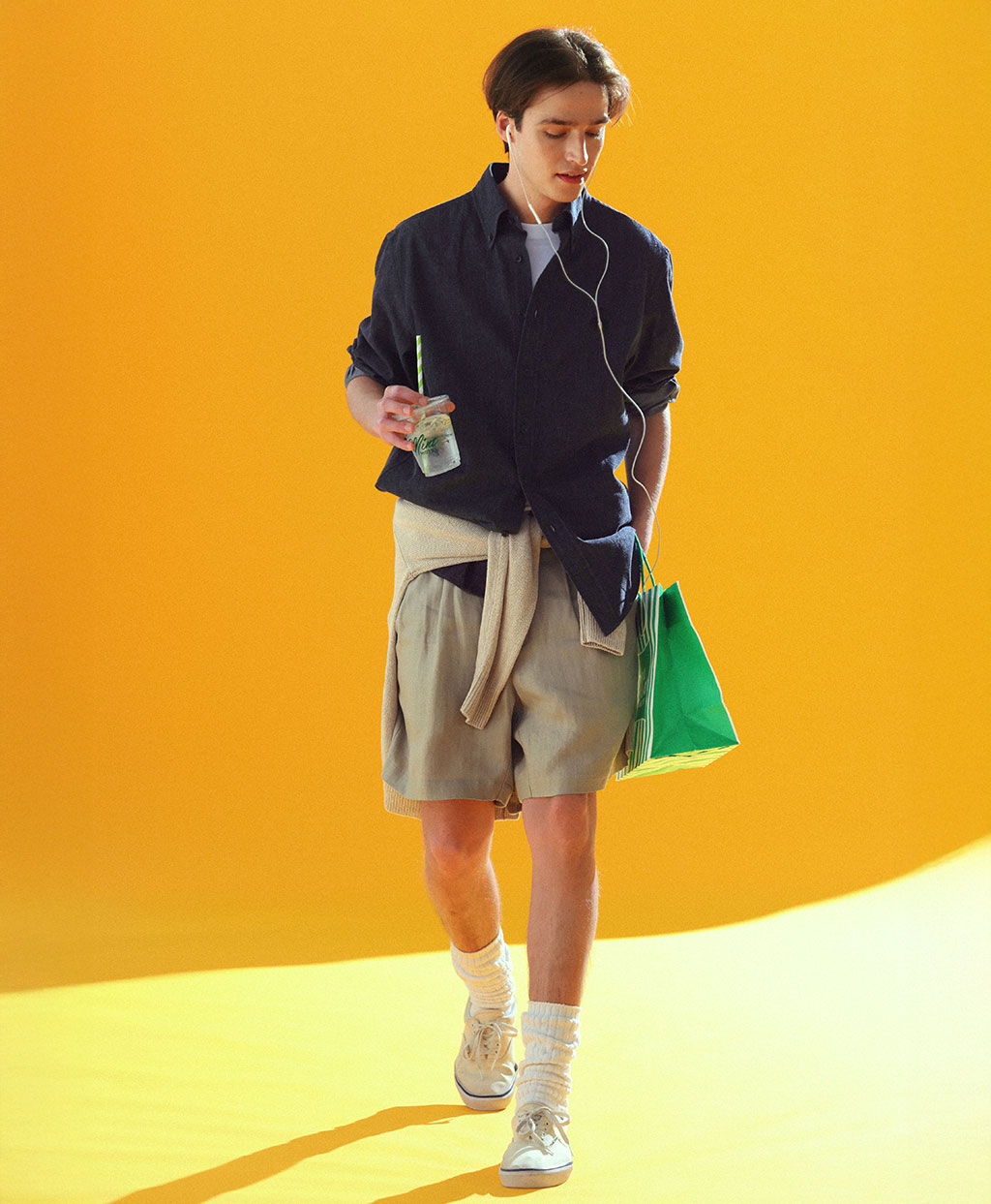 ◆オンラインストア限定◆ ビッグGFロゴ　デニムシャツ　Traditional Fit5