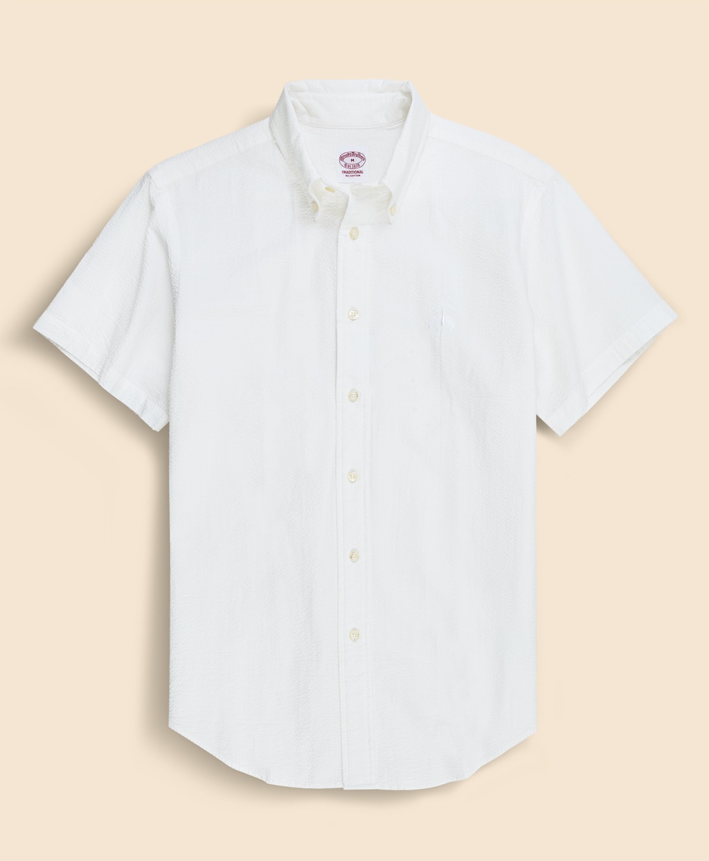 ◆オンラインストア限定◆ コットン　ビッグGFロゴ　シアサッカー　ショートスリーブ　スポーツシャツ　Traditional Fit1