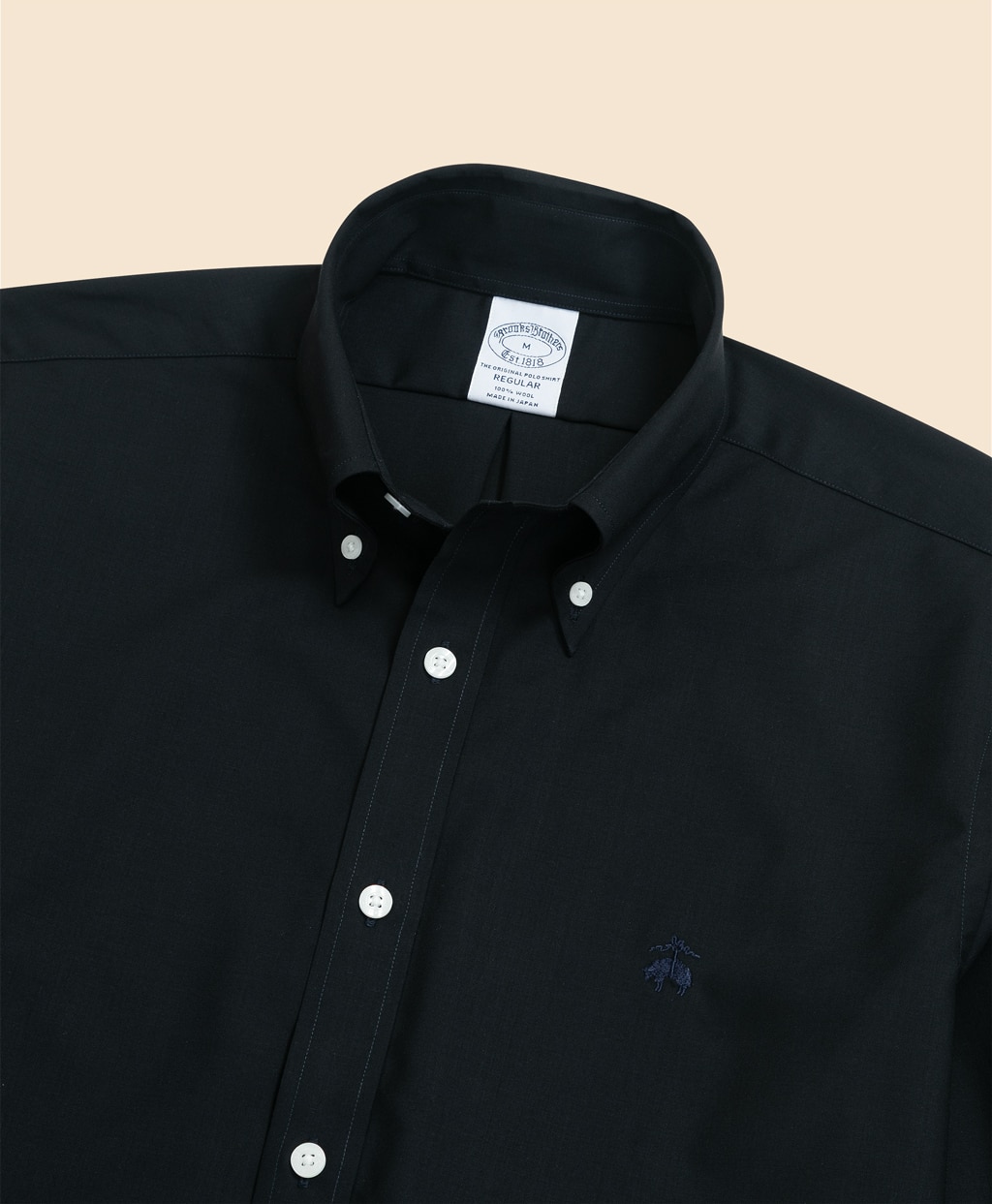 ウォッシャブルウール　GFロゴ　スポーツシャツ2