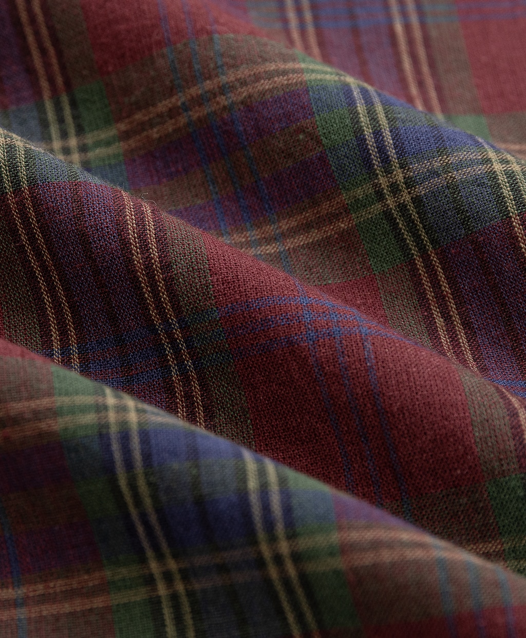 コットン　マドラスチェック　スポーツシャツ　Regular Fit3