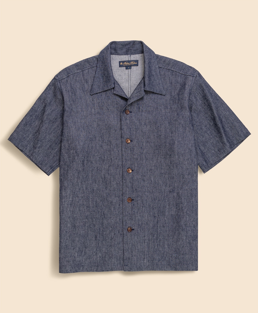 リネン／ウール　キャンプシャツ1