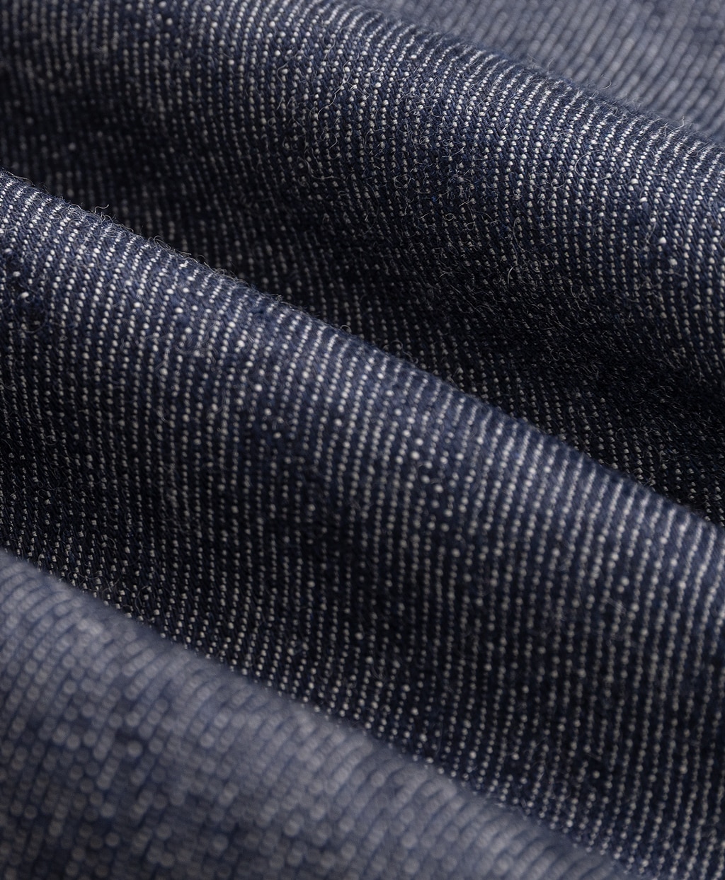 リネン／ウール　キャンプシャツ4