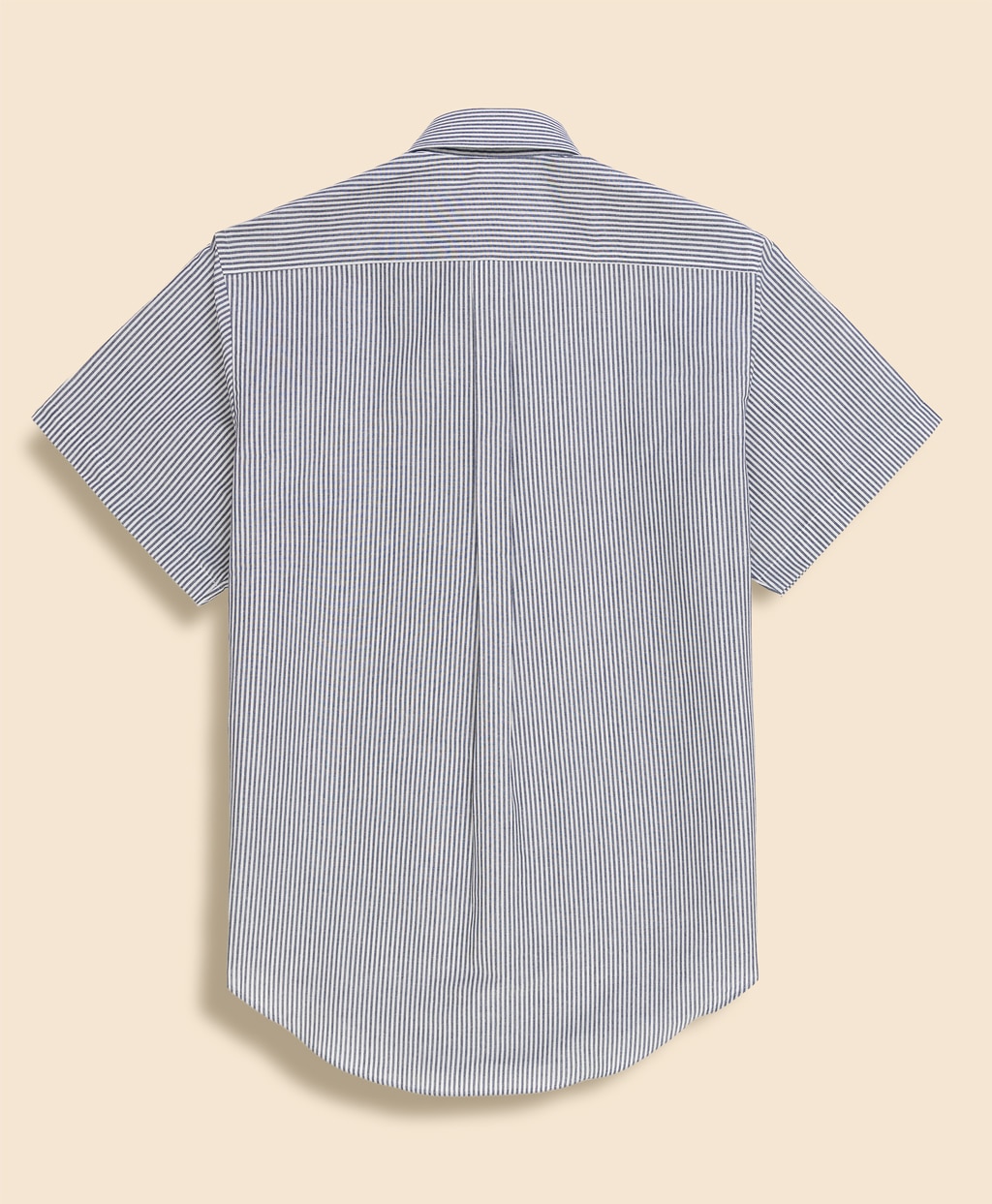 コットン／ペーパーヤーン　GFロゴ　ストライプ　ショートスリーブ　スポーツシャツ　Traditional Fit2