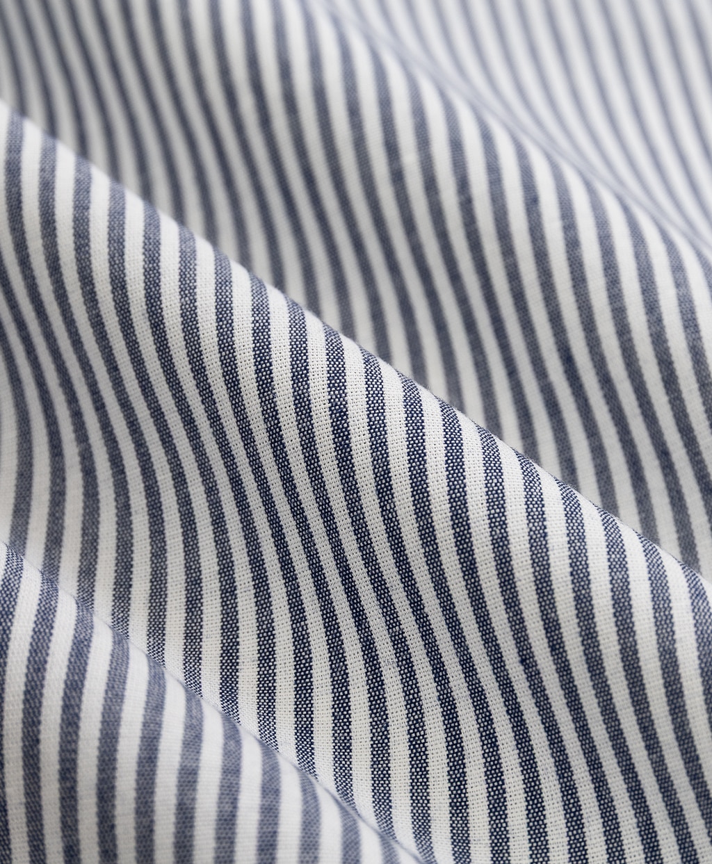 コットン／ペーパーヤーン　GFロゴ　ストライプ　ショートスリーブ　スポーツシャツ　Traditional Fit4