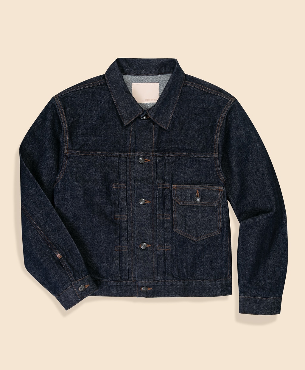 コットン　デニム　トラッカージャケット1