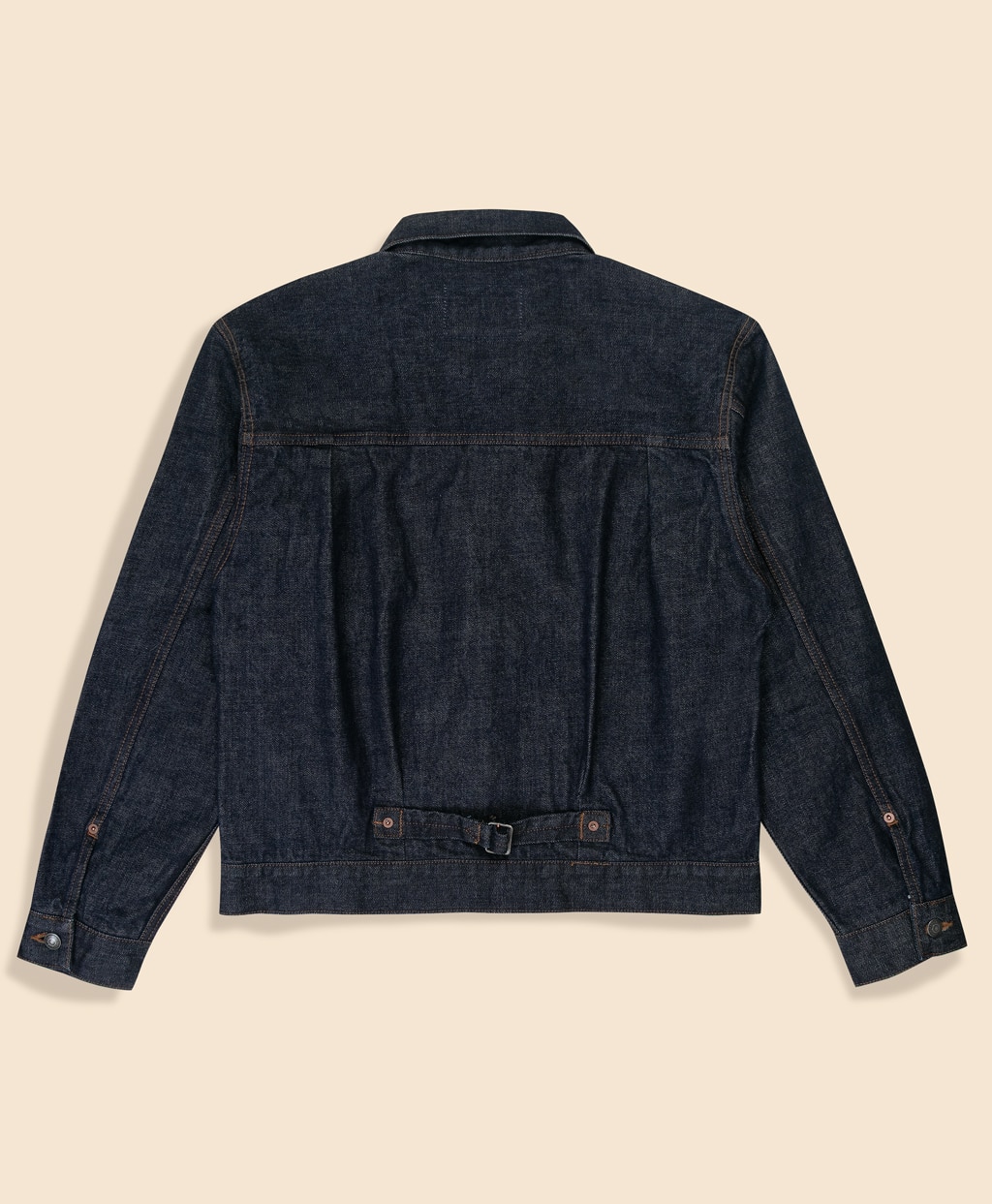 コットン　デニム　トラッカージャケット2