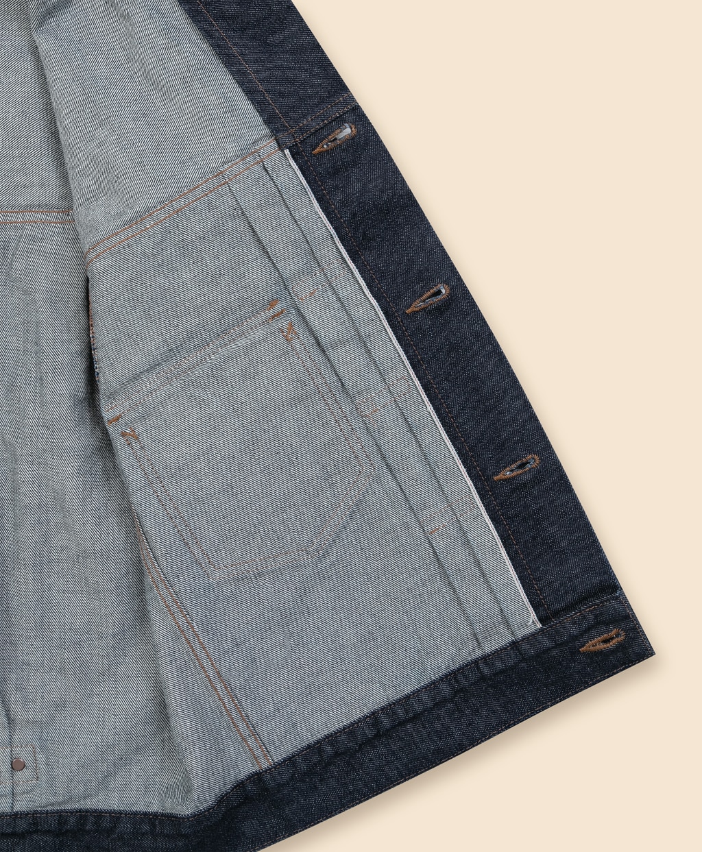 コットン　デニム　トラッカージャケット7