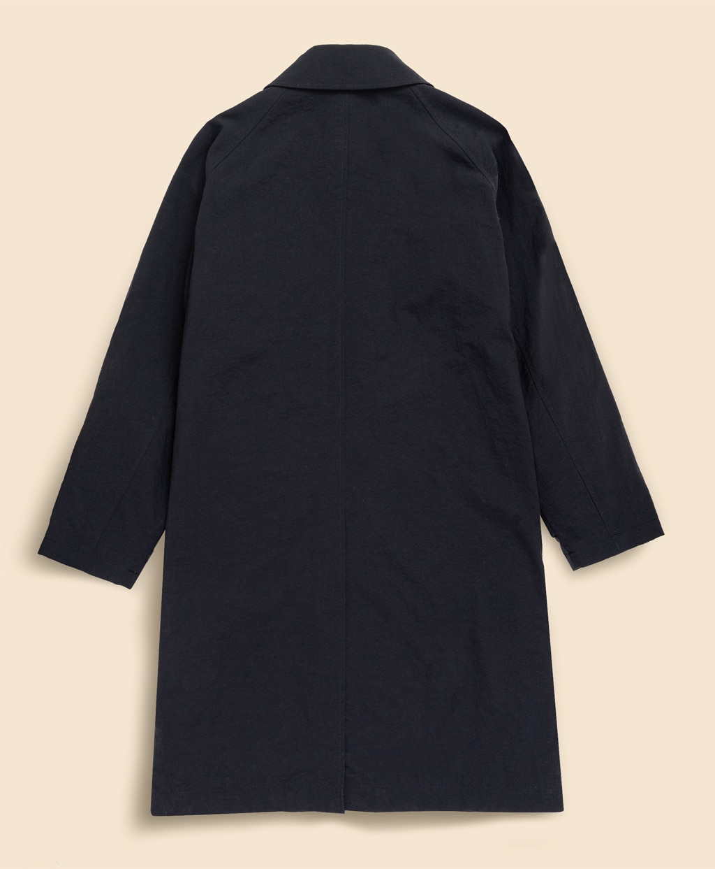 ナイロンタスラン　ラグランスリーブ　バルカラーコート2