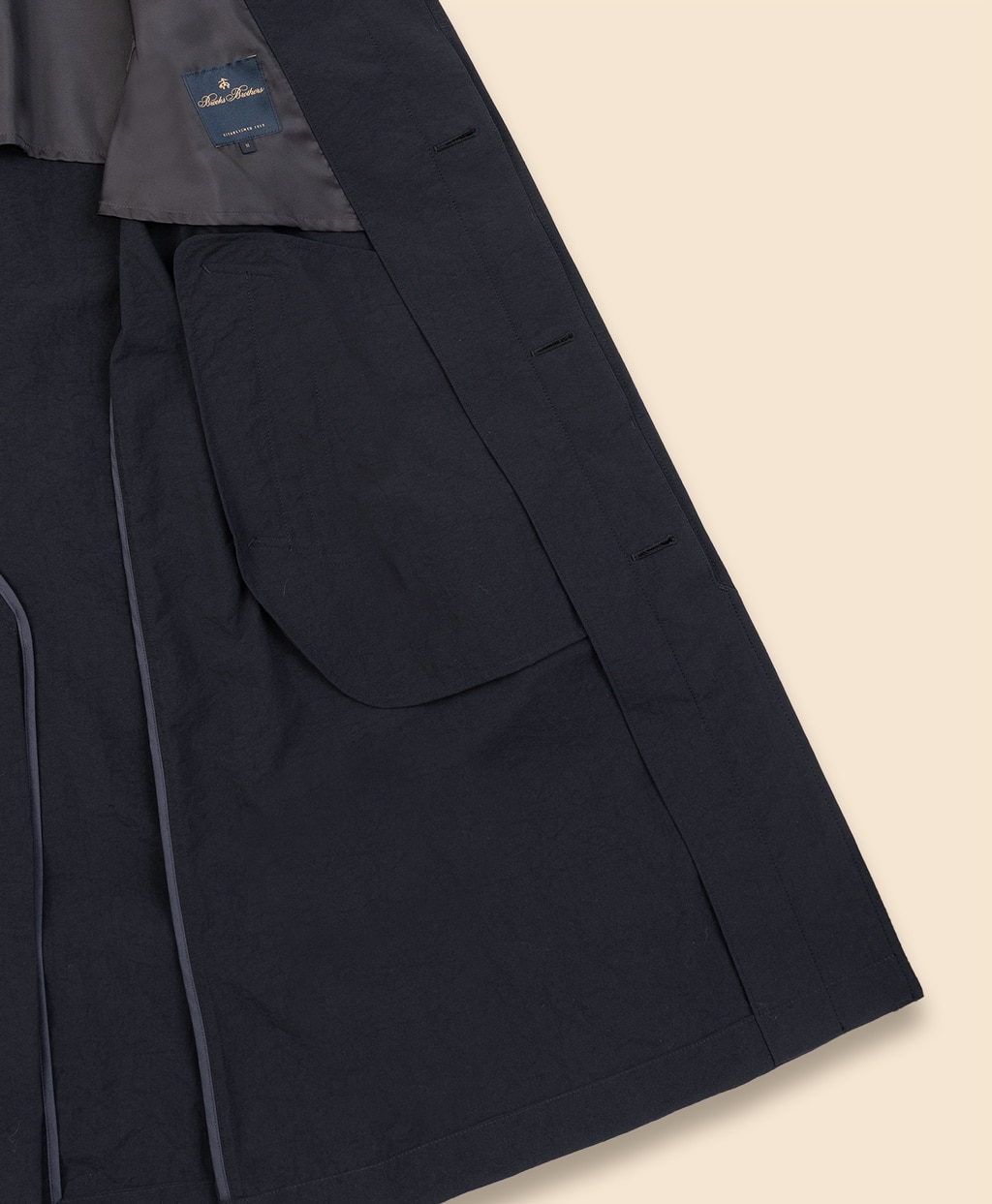 ナイロンタスラン　ラグランスリーブ　バルカラーコート6